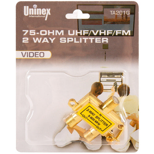 uninex 2-way splitter -- 24 per box