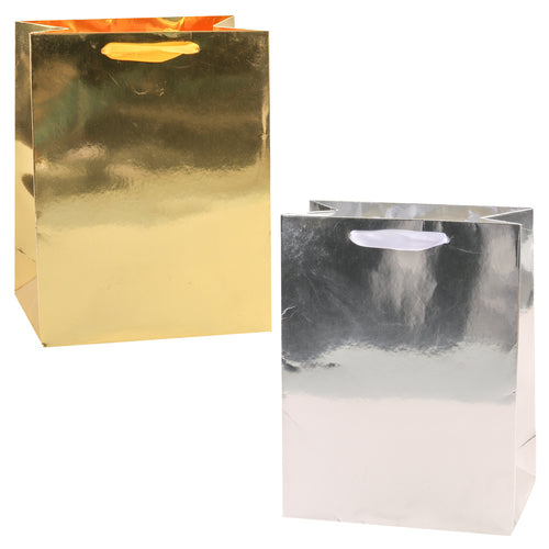 small gift bags - assorted colors -- 12 per box