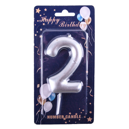 assorted color birthday candles -- 12 per box