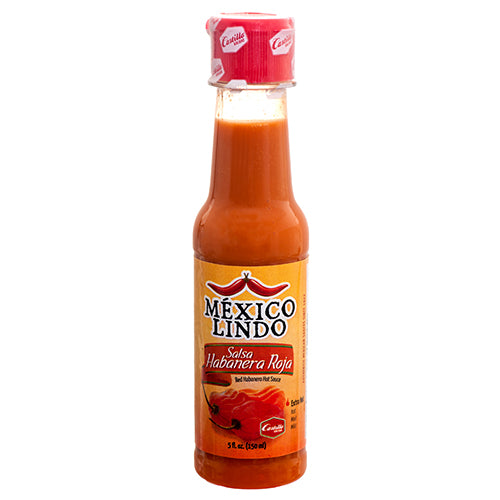 mexico lindo 5z salsa habanera red -- 24 per case