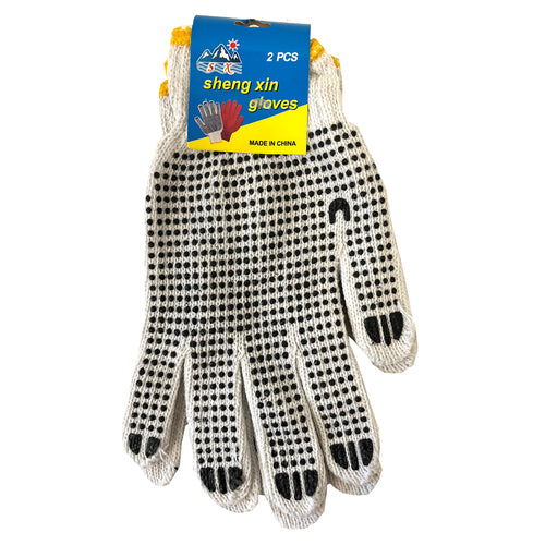 home & garden glove dotted #2166 -- 12 per box