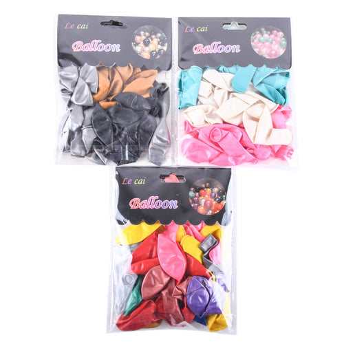 assorted color balloons - #4279 -- 12 per box