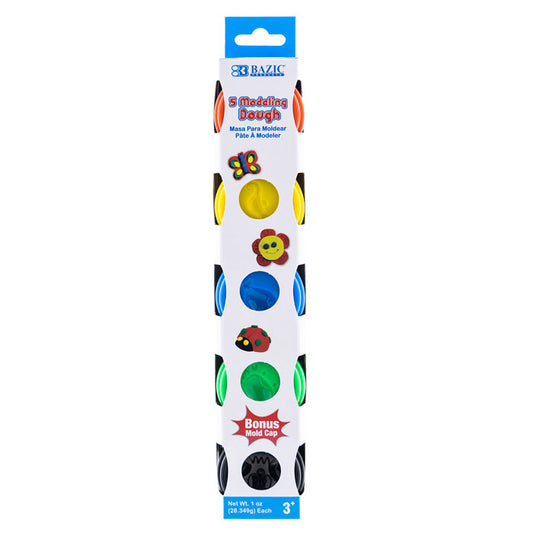 1 oz primary color modeling dough 5 pack -- 36 per case
