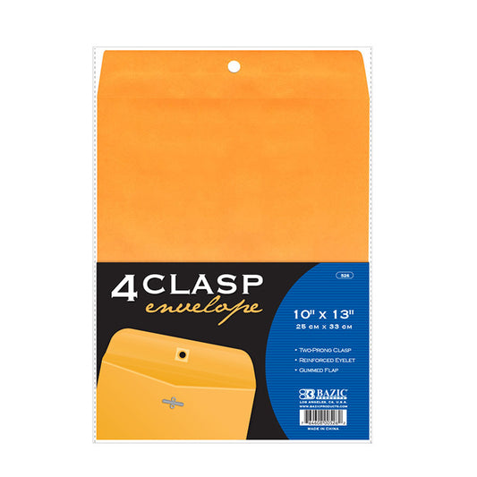 bazic 10x13 clasp envelopes  -- 48 per case