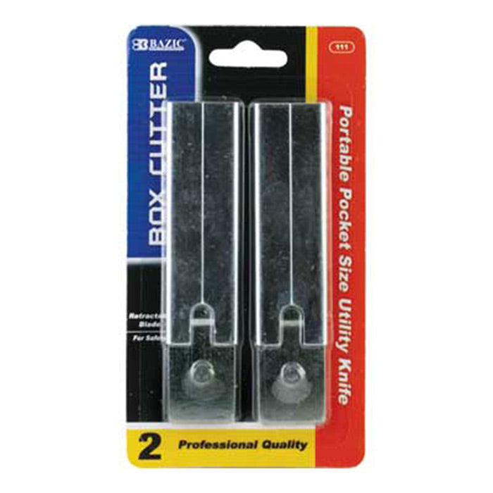 carton cutters 2 pack -- 24 per box