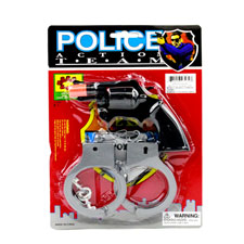cap guns & handcuffs set - -- 24 per box