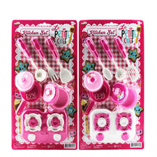 2asst. 8pcs cooking set on card -- 36 per box