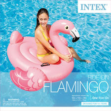 ride on flamingo - ages 3+ -- 1 per box