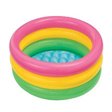baby pool 34 x 10 sunset glow - age 1-3 - 6 pack -- 1 per box