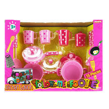 cooking play set - 15 pieces -- 1 per box
