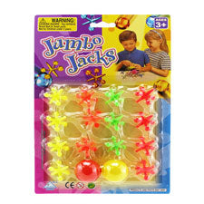 jumbo jacks set - blister card -- 36 per box