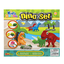 kid s dough dino set in printed box -- 1 per box