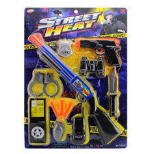 dart gun & click hand gun - 10 pcs accessories -- 12 per box