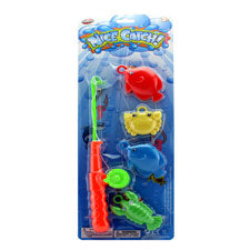 fishing game on card - 5 pieces -- 36 per box
