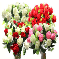 af rose bouquet - 24 heads - white-red-cream/pink-cream/red - -- 12 per box