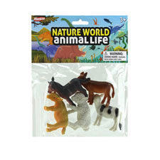 baby farm animal toys - pvc bag - -- 1 per box