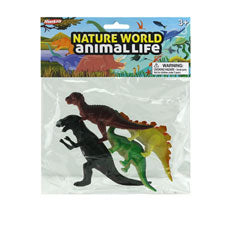 4pcs dinosaurs in pvc bag w header 78139 -- 1 per box