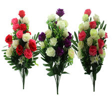 af rose bush - 18 heads - mixed tone and colors -- 1 per box