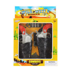 double cowboy gun set - 16.5x20cm - -- 36 per box
