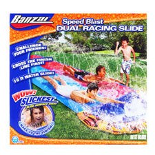 16 speed blast dual racing set - - toys & games -- 1 per box