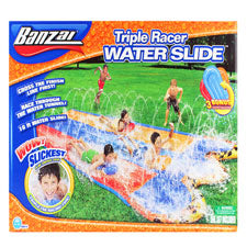 16' triple racer water slide - -- 1 per box