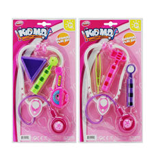 2 asstd. 4 pcs. pink doctor set on card -- 36 per box