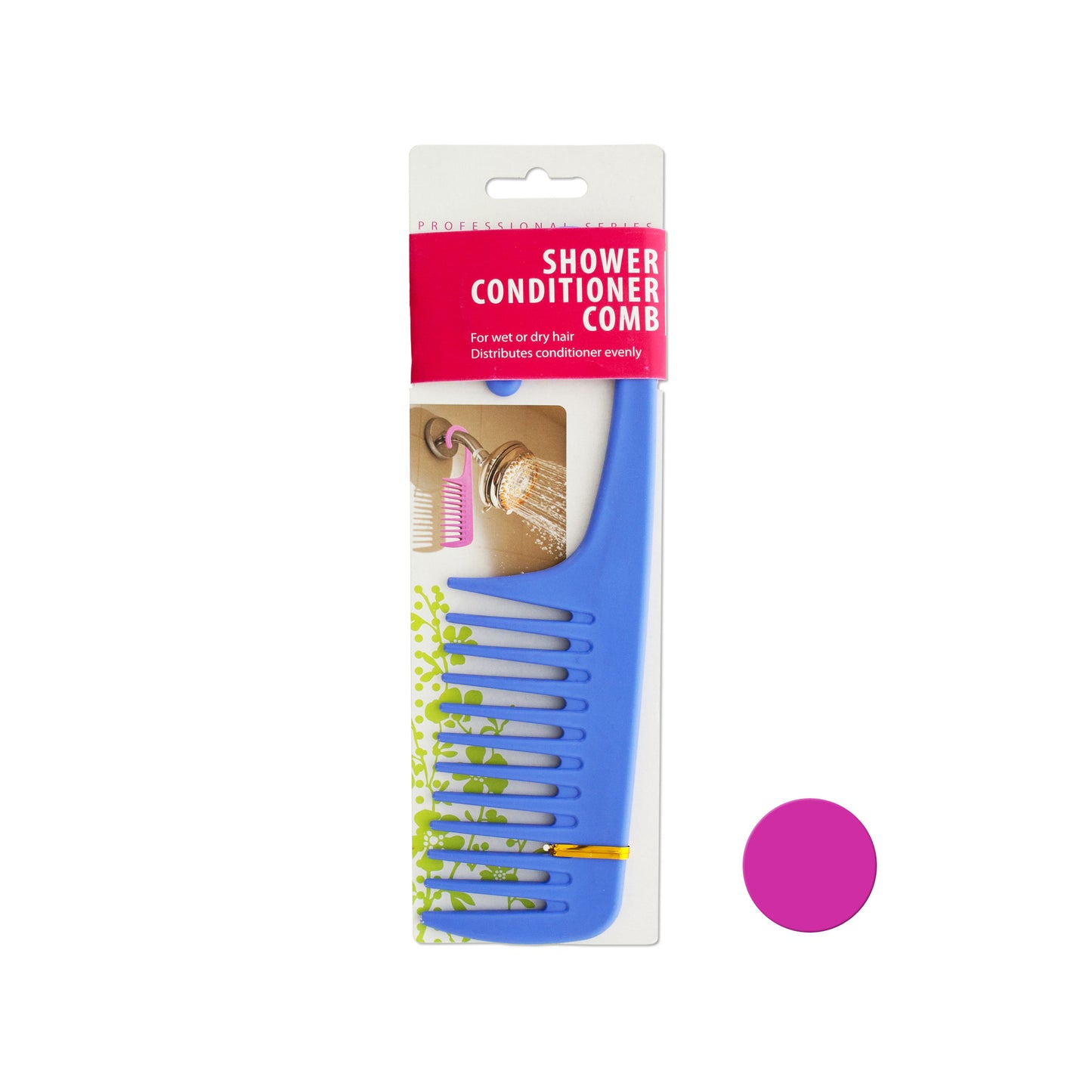 shower conditioner comb with hook - -- 36 per box