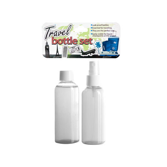 travel bottle set - leakproof &amp; airtight  -- 36 per box