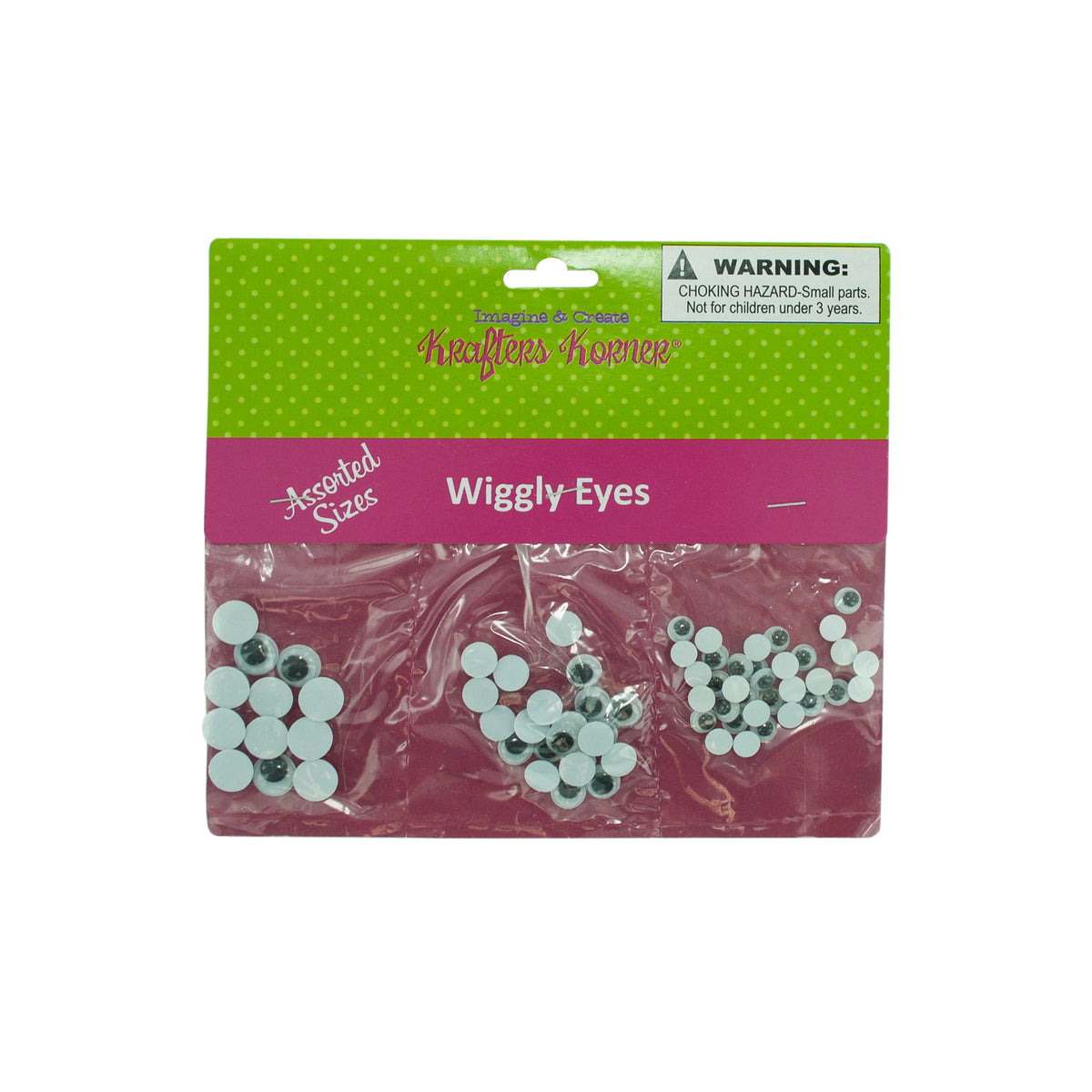 craft wiggly eyes - -- 42 per box