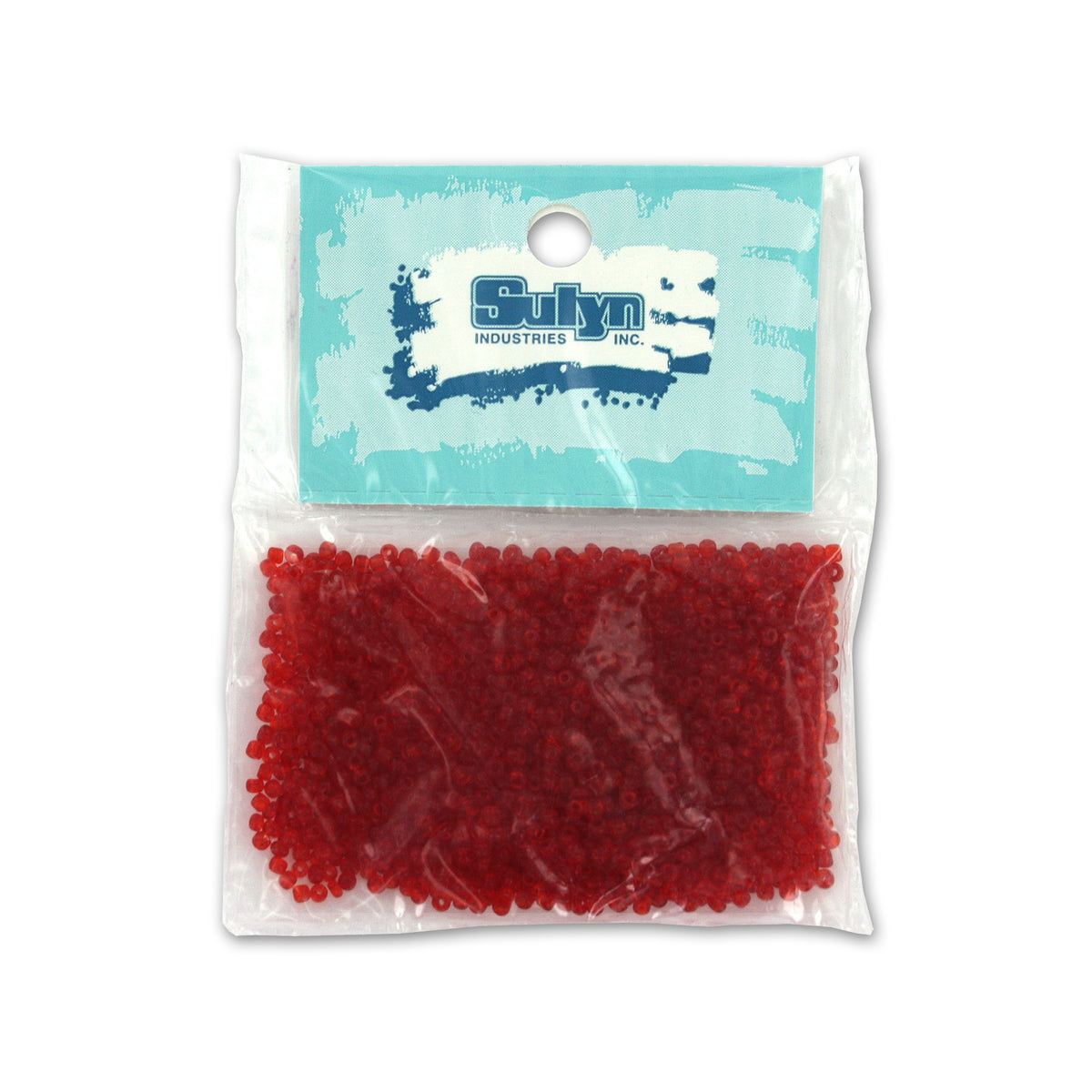 red seed beads - 250 beads per case - -- 250 per case