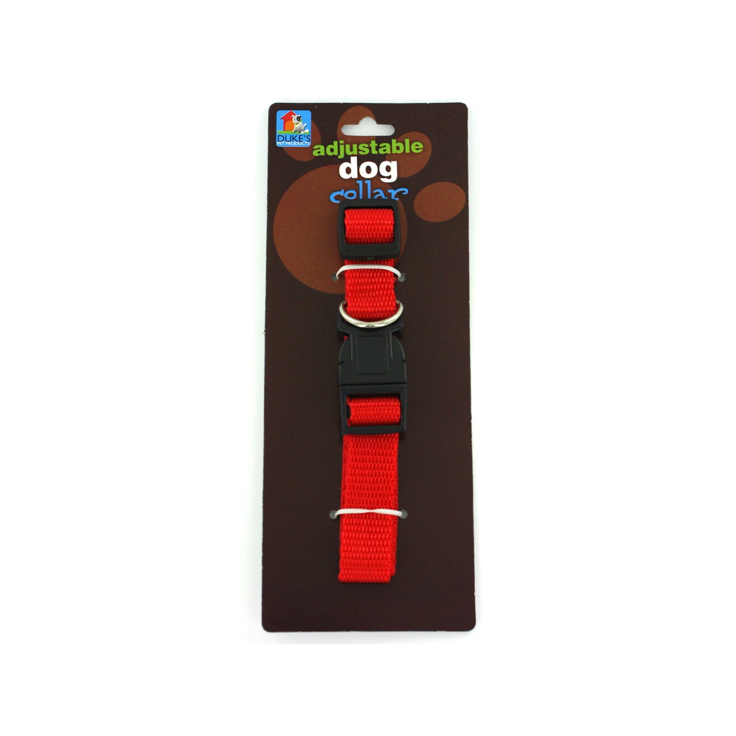 adjustable nylon dog collar - bulk -- 32 per box