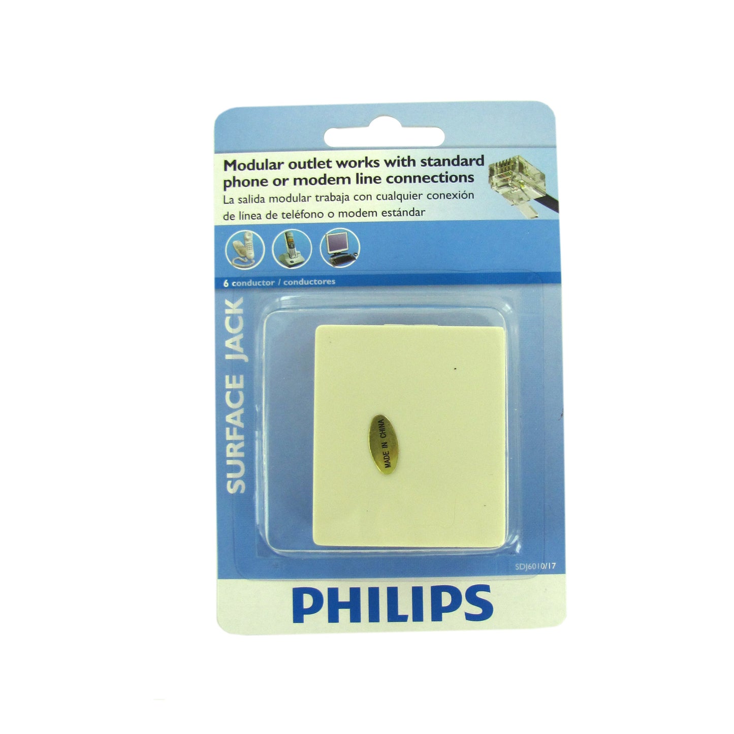 philips modular outlets - bulk -- 72 per case