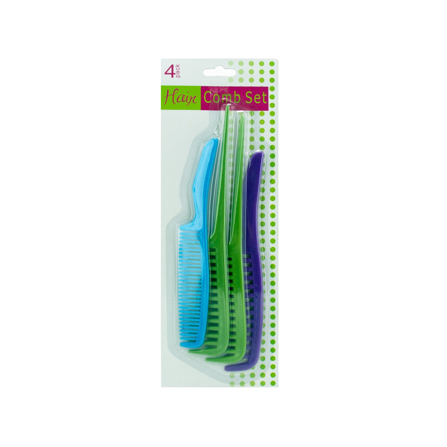 plastic comb set - 5 piece set -- 48 per box