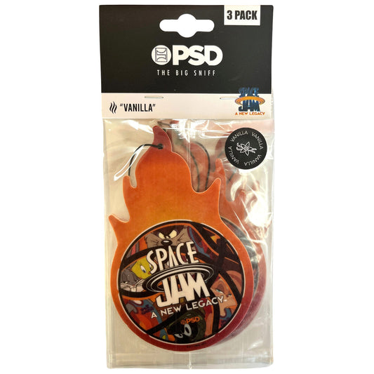 psd the big sniff space jam 3 pack air freshener in vanilla scent -- 42 per box
