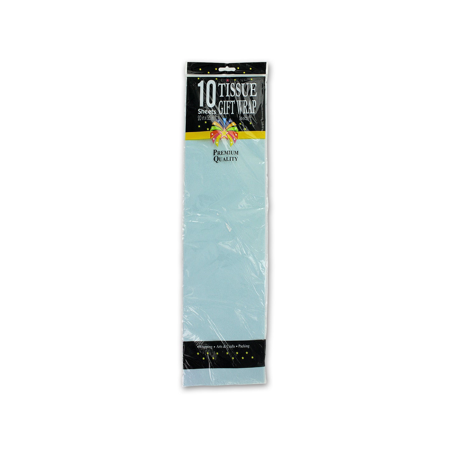 colored tissue paper - 72 sheets - -- 52 per box