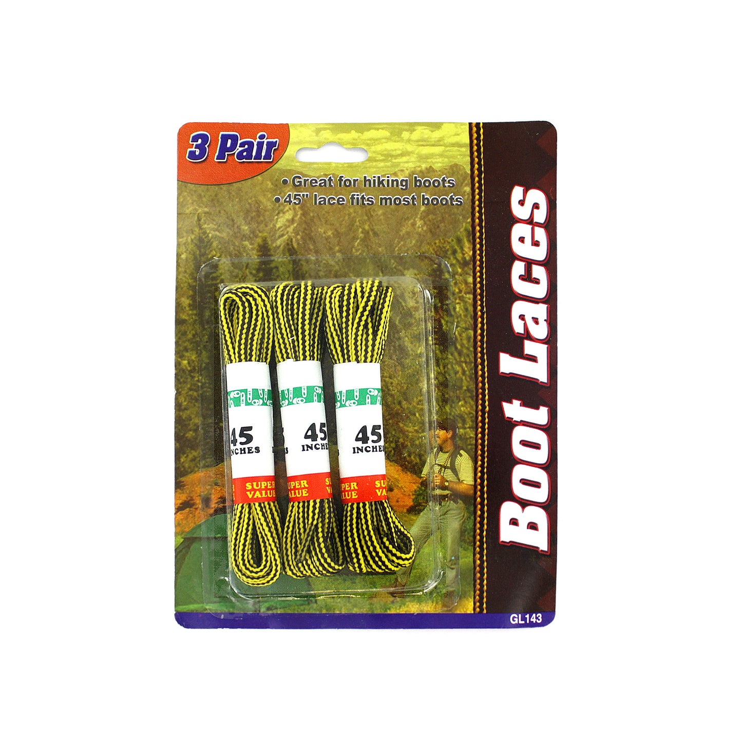 nylon boot laces - bulk -- 33 per box