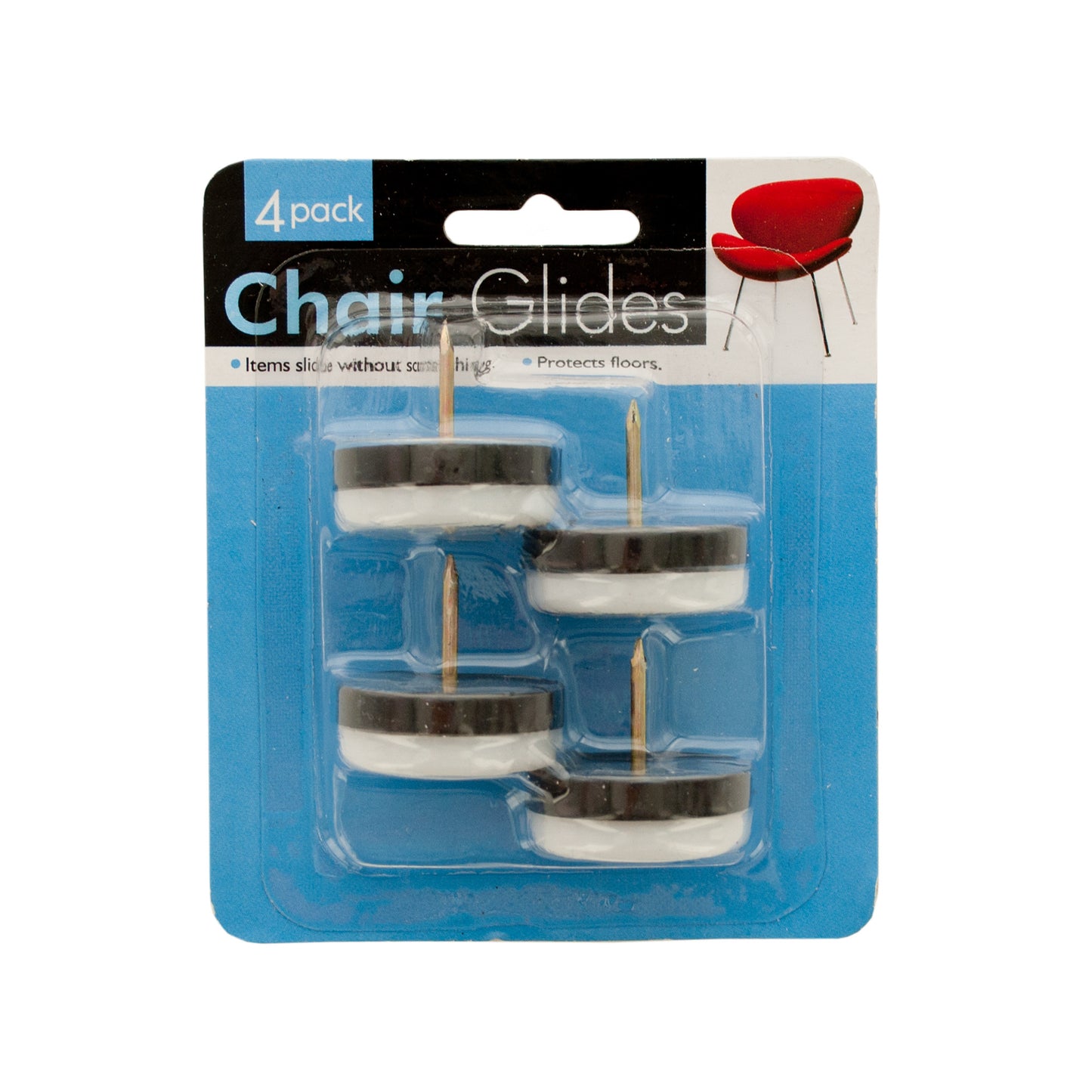 chair glides - home and garden -- 30 per box