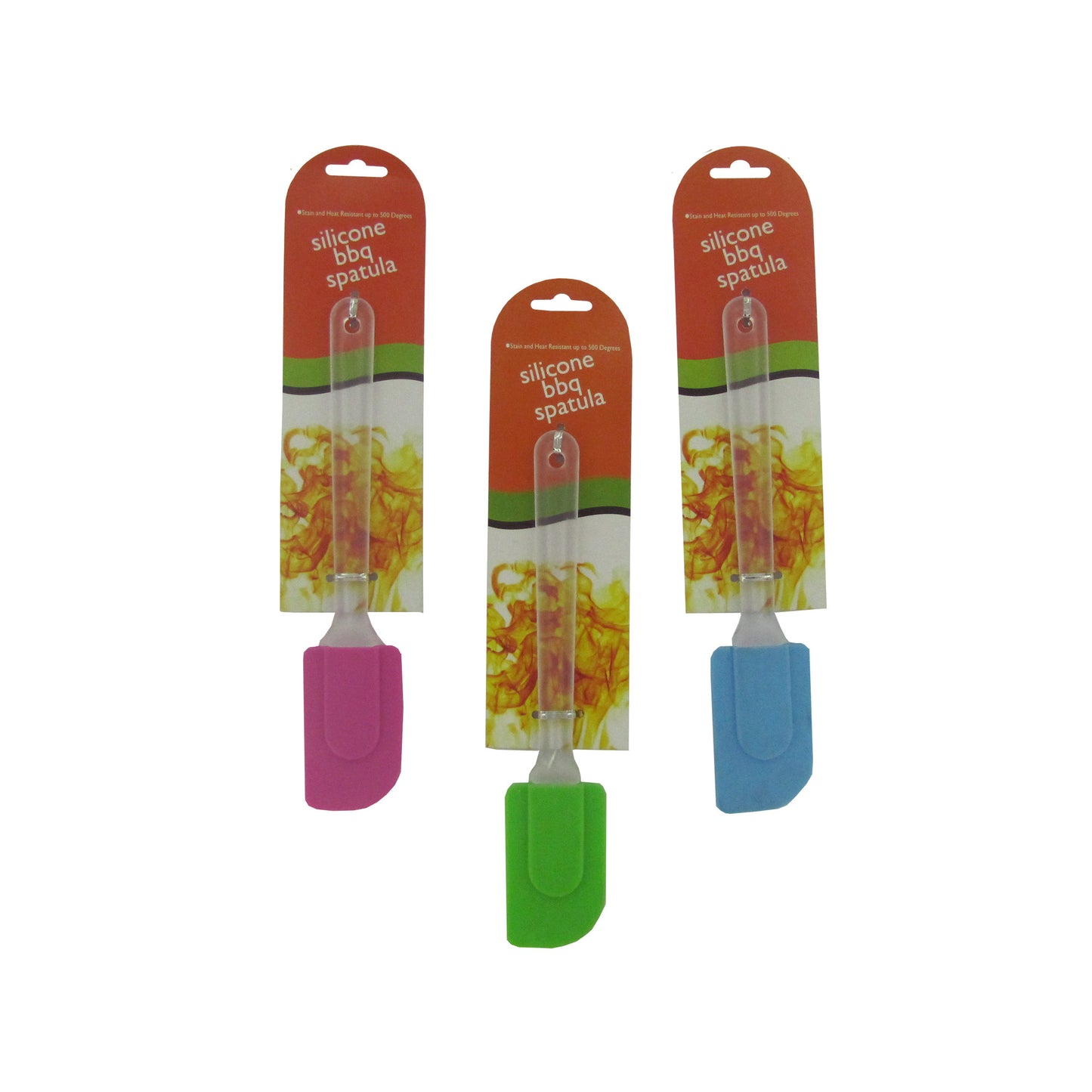 silicone spatulas - heat resistant 500f -- 22 per box