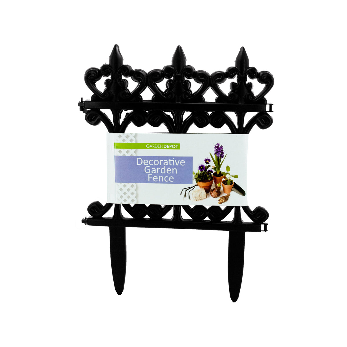 decorative garden fencing - home & garden -- 16 per box