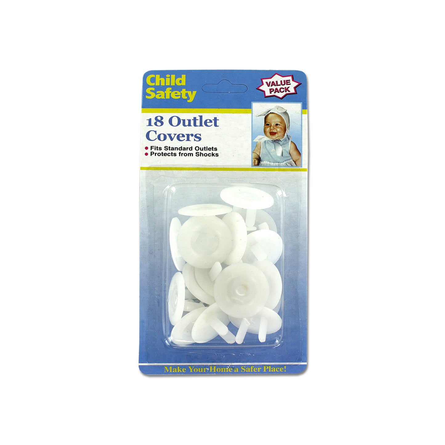 child safety electrical outlet covers -- 27 per box
