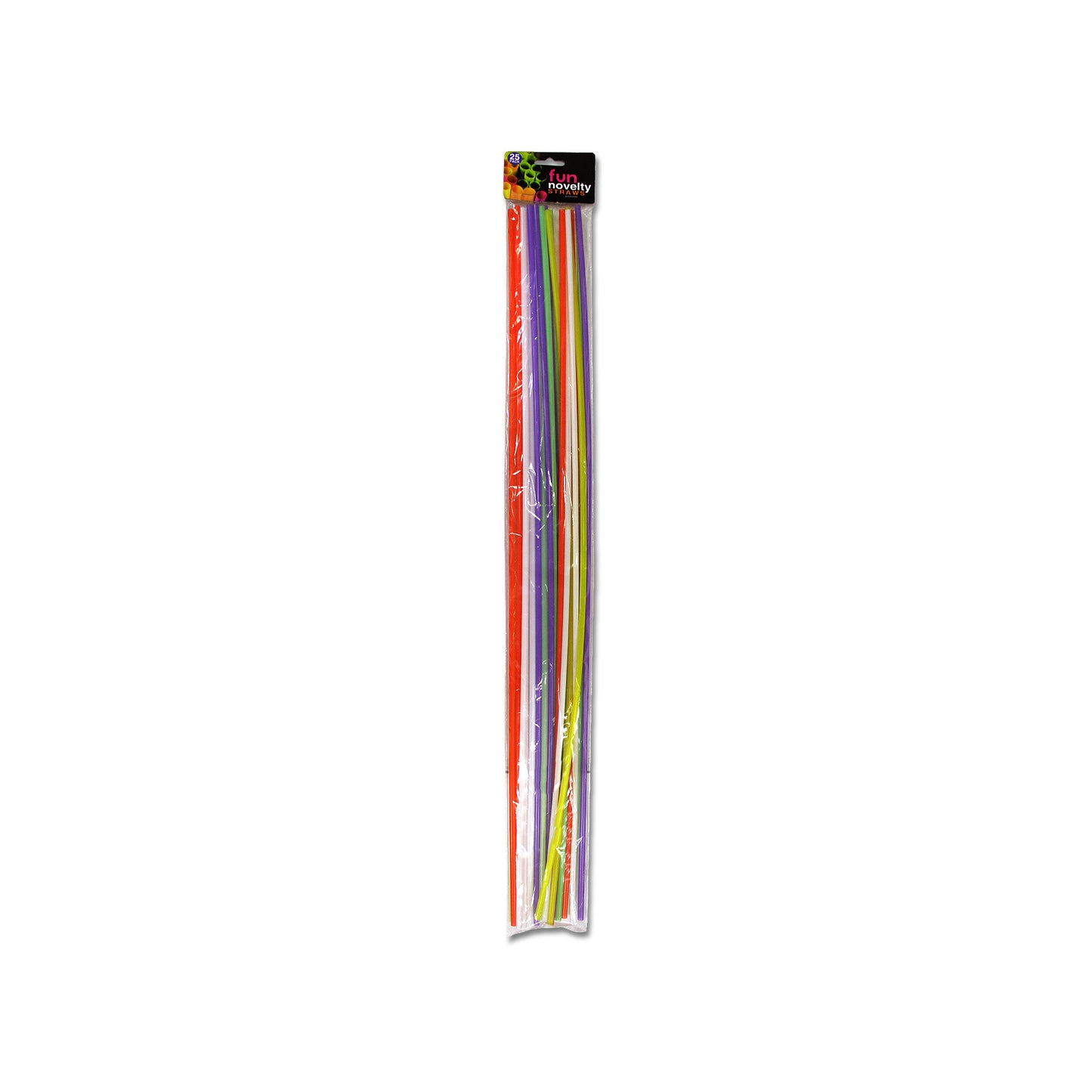 novelty jumbo straws - -- 22 per box