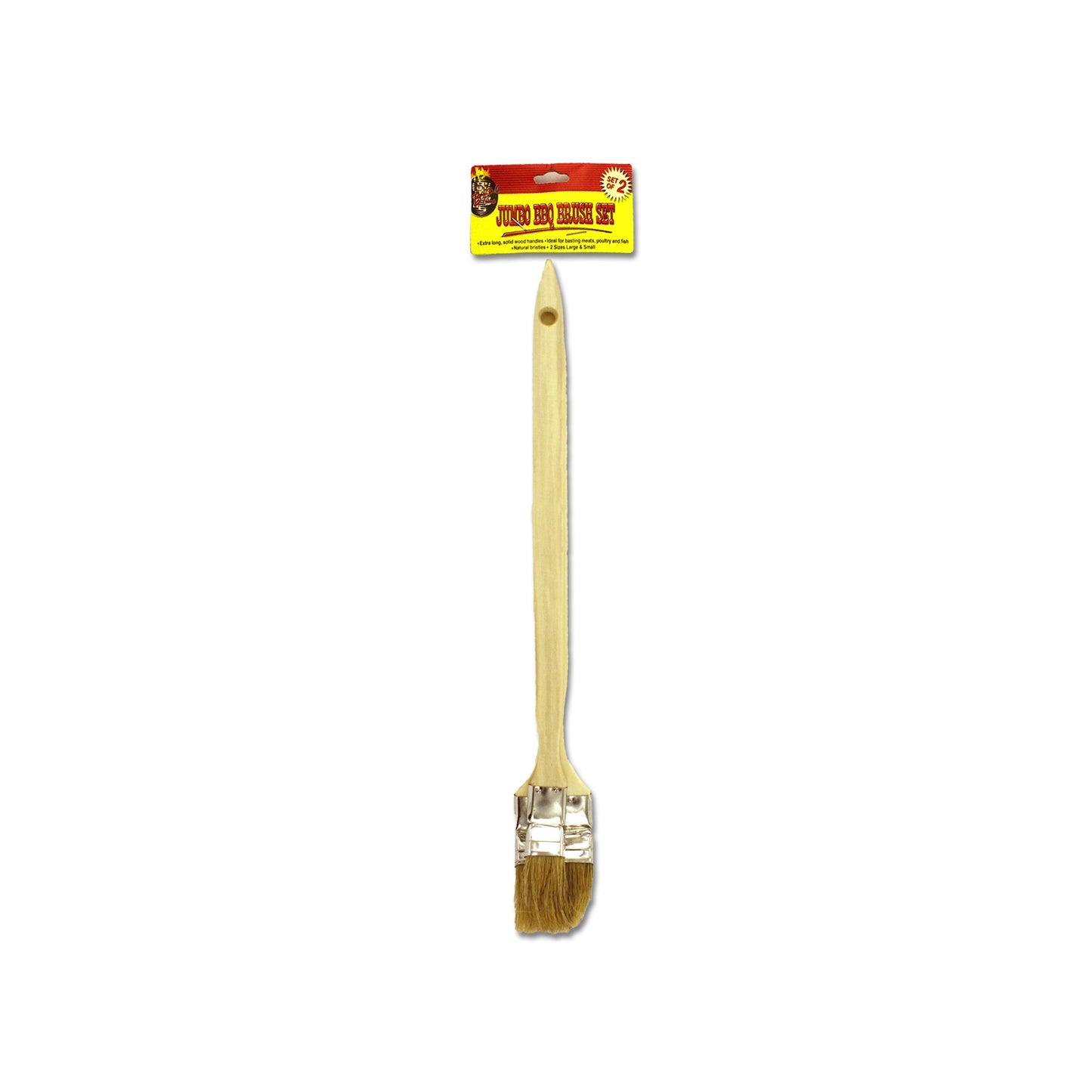 jumbo barbecue brush set - -- 19 per box