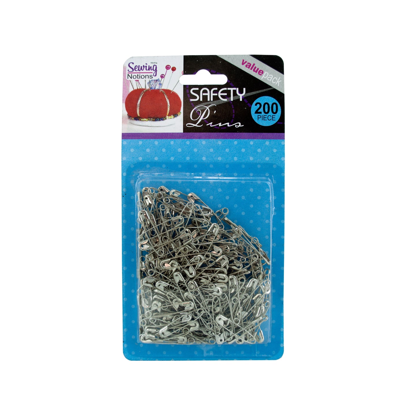 standard size safety pins - -- 29 per box
