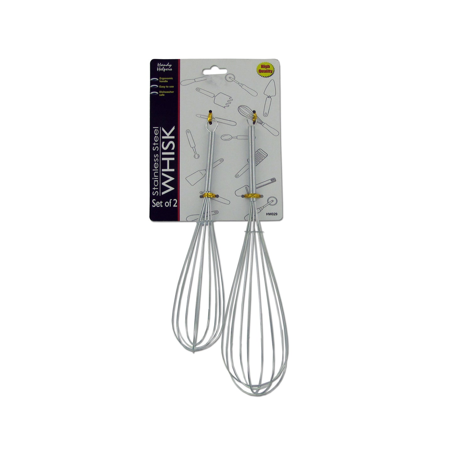 metal whisk set - home & garden -- 23 per box