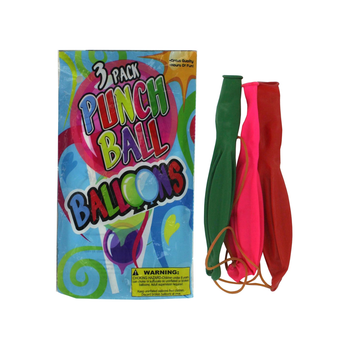 punch ball balloons - bulk pack -- 48 per box