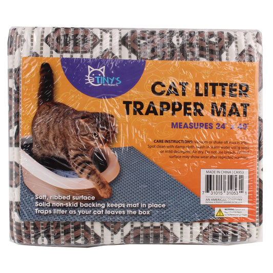 24 x 40 cat litter trapper mat -- 12 per case