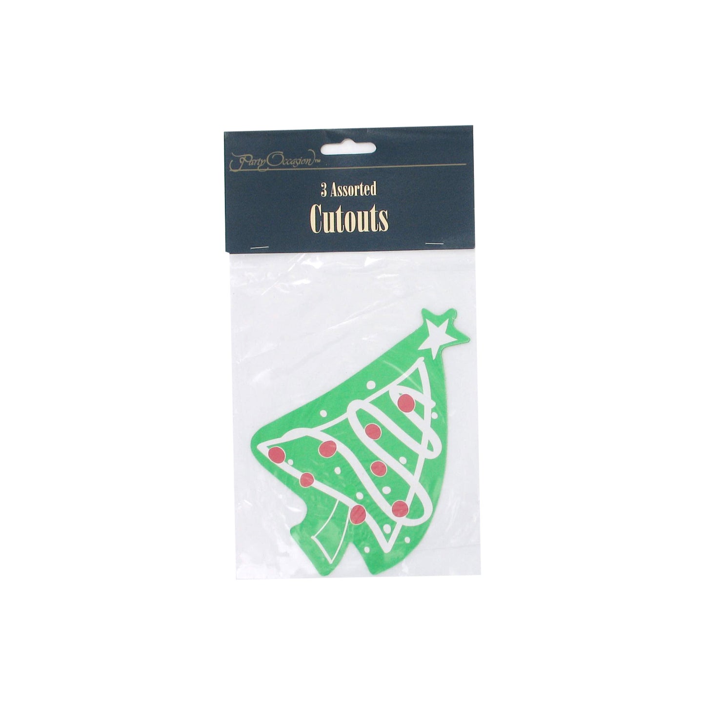 christmas tree cut-outs - -- 125 per box