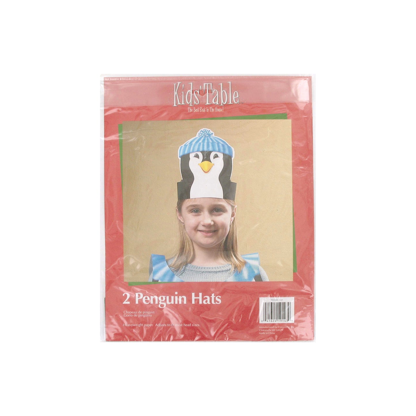 holiday fun penguin hats - -- 100 per box