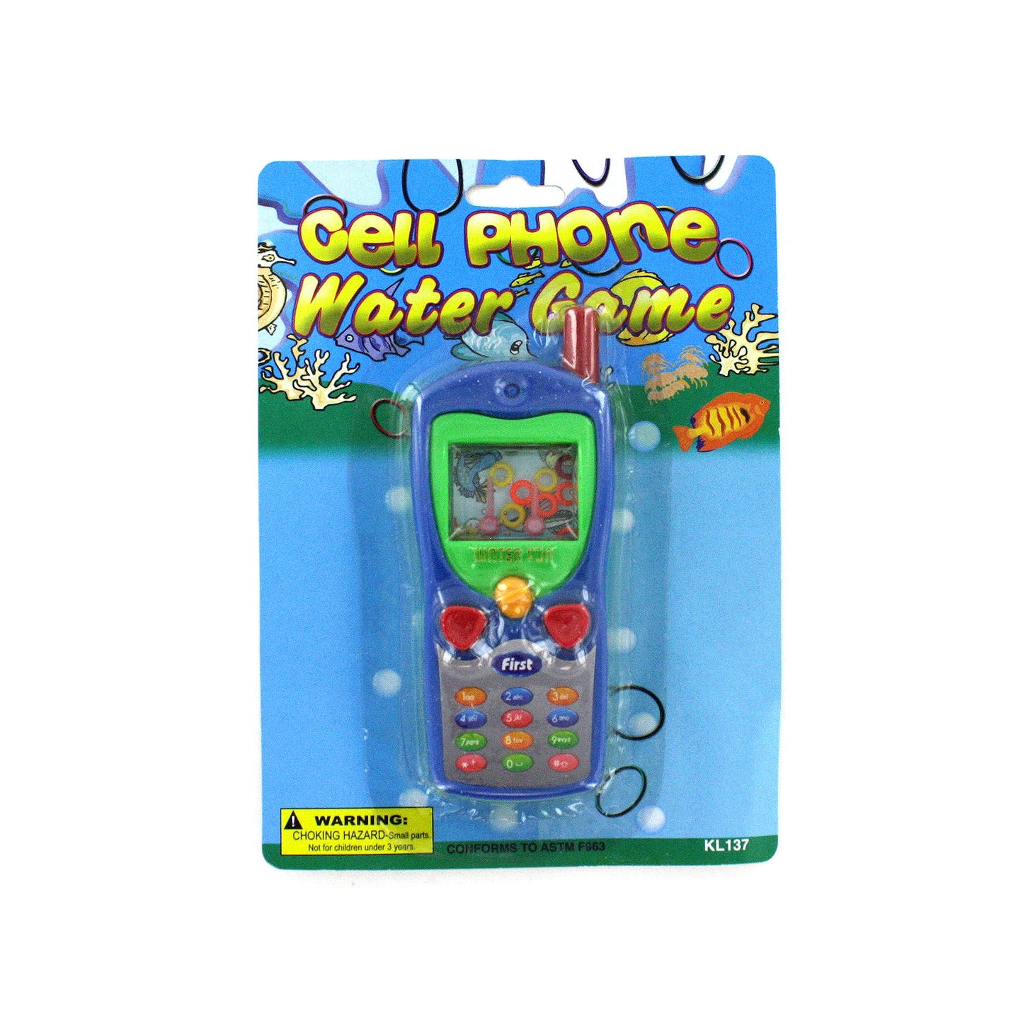 cell phone water game - bulk -- 33 per box