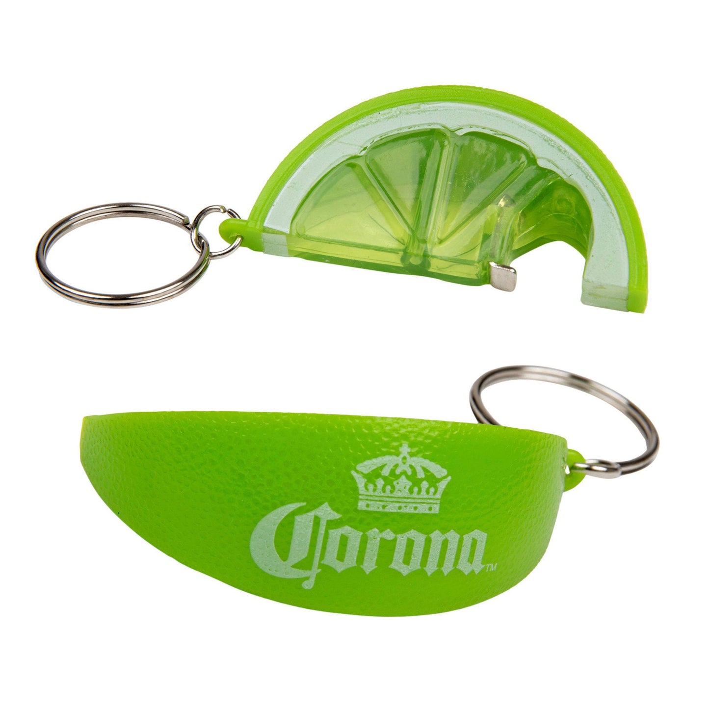 corona lime wedge bottle opener keychain -- 36 per box